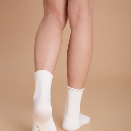 6-Pack Women's Roll Top Socks
