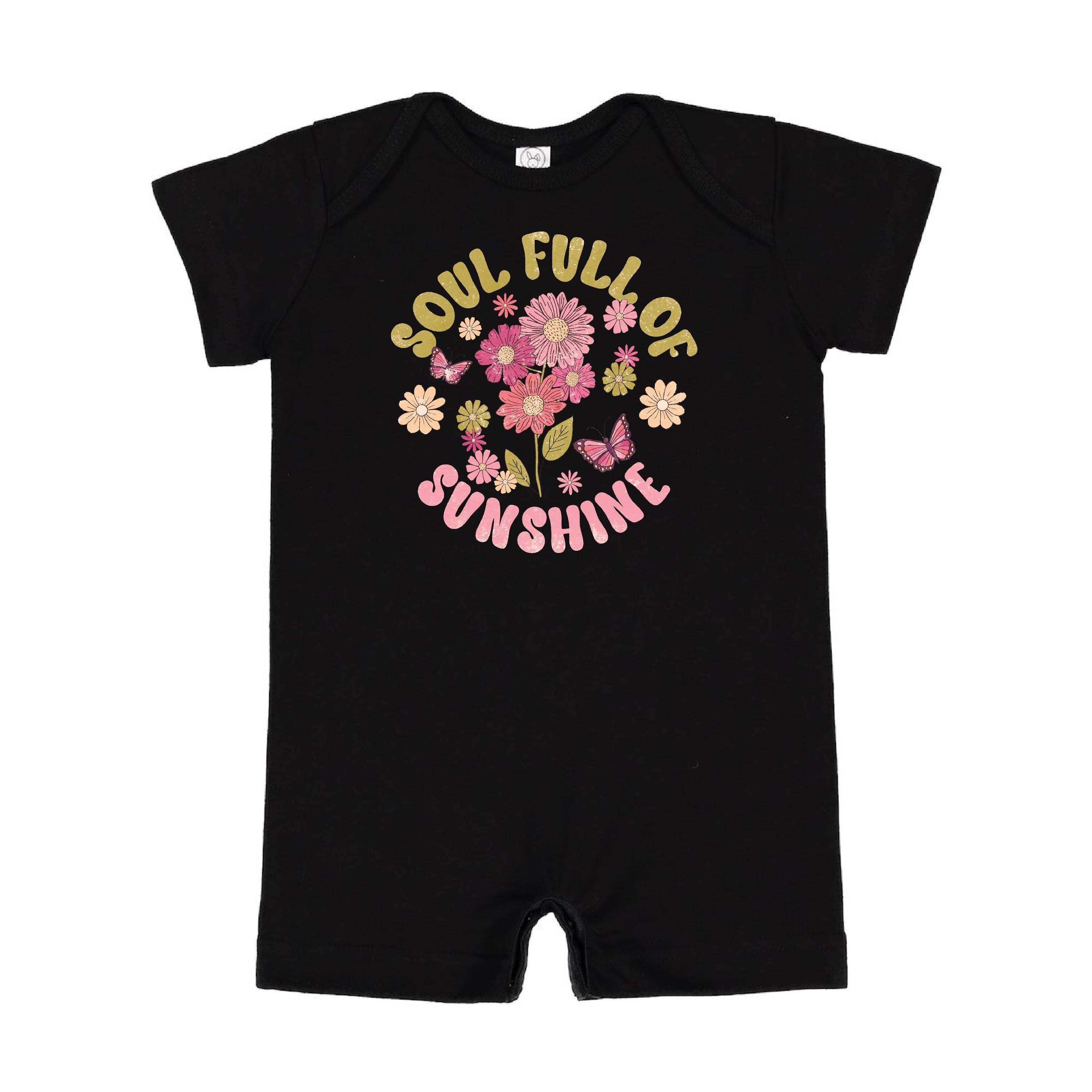 Soul Full of Sunshine - Short Sleeve / Shorts - One Piece Baby Romper