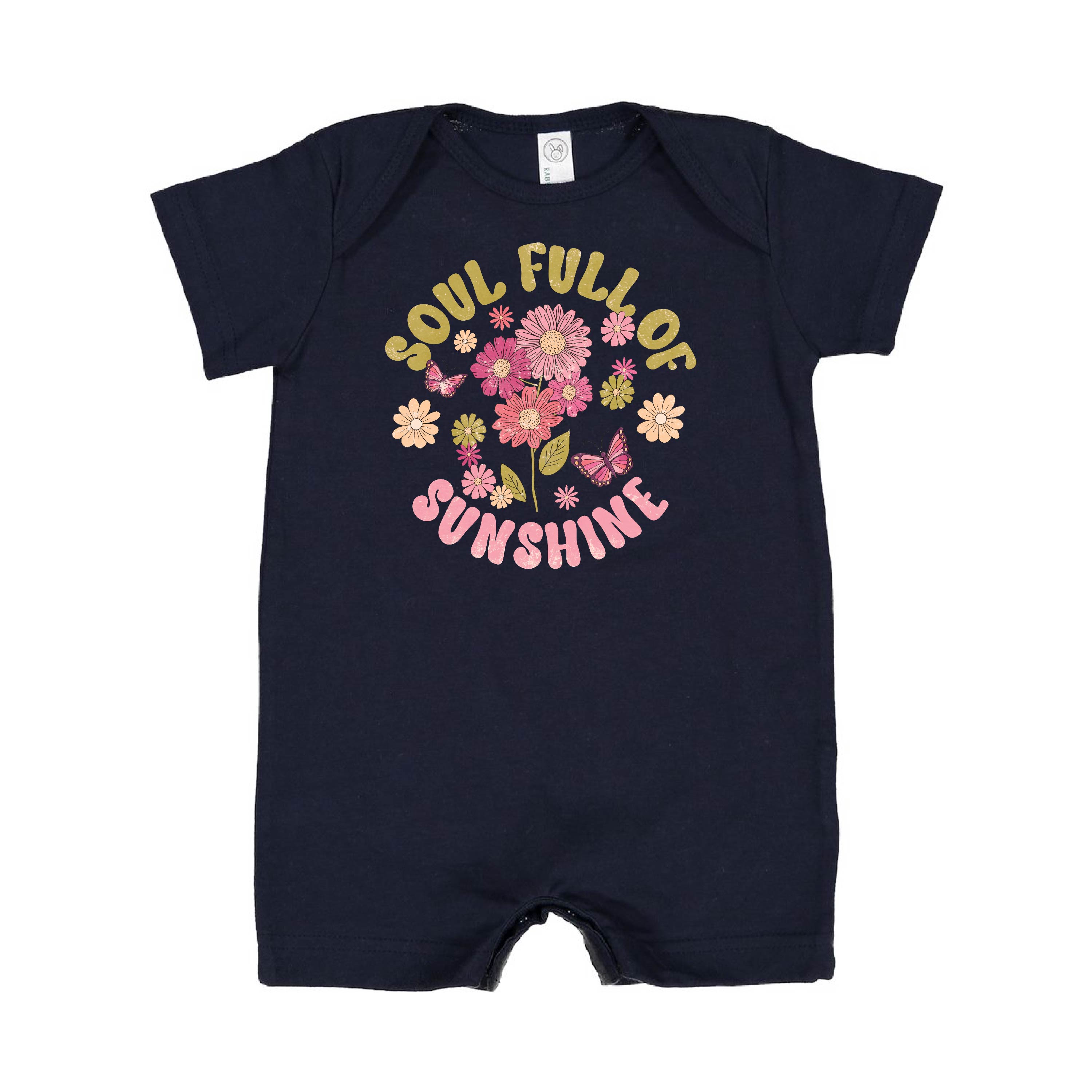 Soul Full of Sunshine - Short Sleeve / Shorts - One Piece Baby Romper