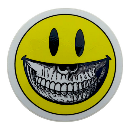 Ron English Grin Sticker