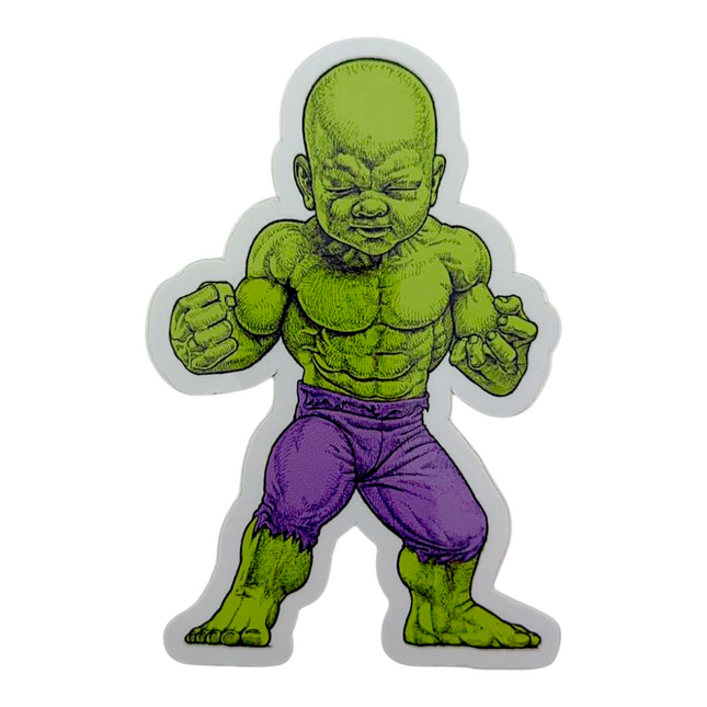 Ron English Temper Tot Sticker