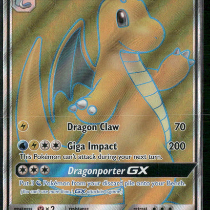 Dragonite GX (Full Art) Dragon Majesty #67/70