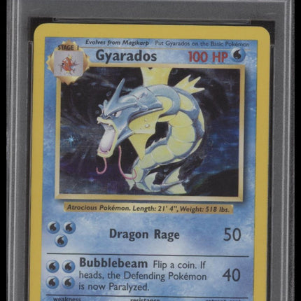 Gyarados-Holo 1999 Pokemon Game #6 PSA 6