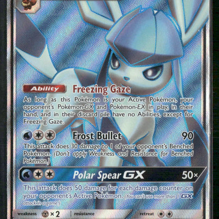 Glaceon GX (Full Art) SM - Ultra Prism #141/156
