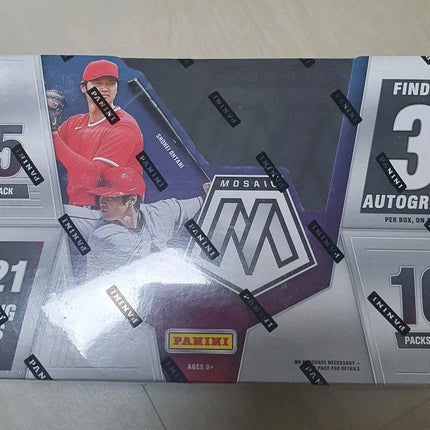 2021 Panini Mosaic Baseball Hobby box