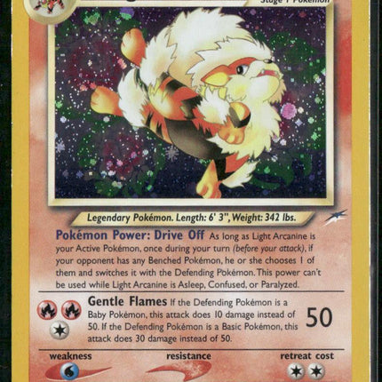 Light Arcanine Neo Destiny #012/105