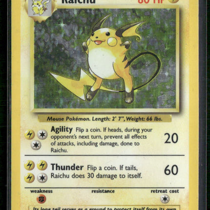 Raichu Base Set #014/102