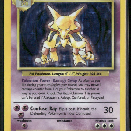 Alakazam Base Set #001/102