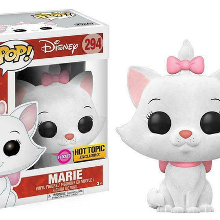 Disney Aristocats Marie Funko Pop Figure Hot Topic Exclusive Flocked #294