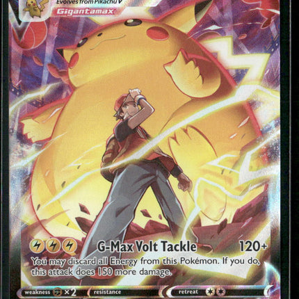 Pikachu VMAX SWSH11: Lost Origin Trainer Gallery #TG17/TG30