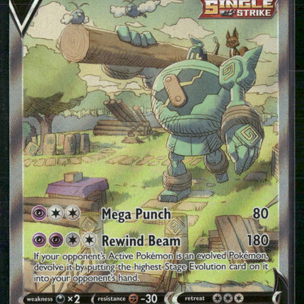 Golurk V (Alternate Full Art) SWSH07: Evolving Skies #182/203