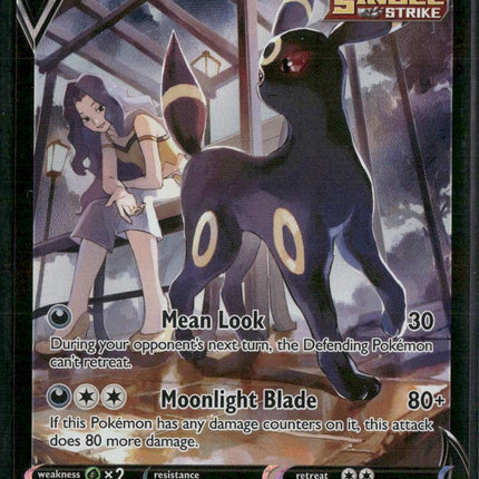 SWSH09: Brilliant Stars Trainer Gallery #TG22/TG30 Umbreon V