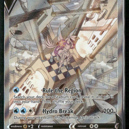 Origin Forme Palkia V (Alternate Full Art) SWSH10: Astral Radiance #167/189