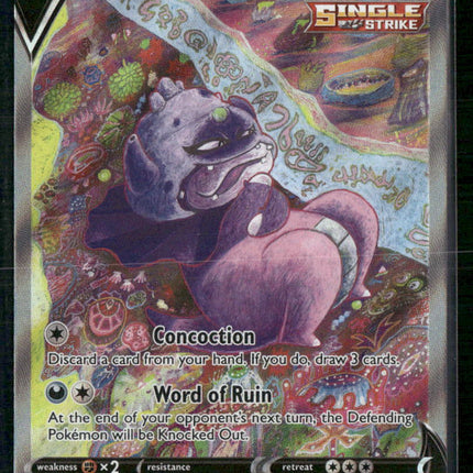 Galarian Slowking V (Alternate Full Art) SWSH06: Chilling Reign #179/198