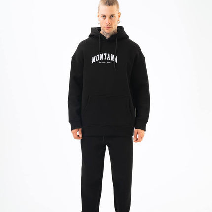 Oversize 'Scarface' Hoodie - Tony Montana Graphic Sweatshirt 'The World is Yours'