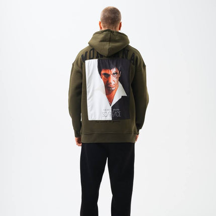 Oversize 'Scarface' Hoodie - Tony Montana Graphic Sweatshirt 'The World is Yours'