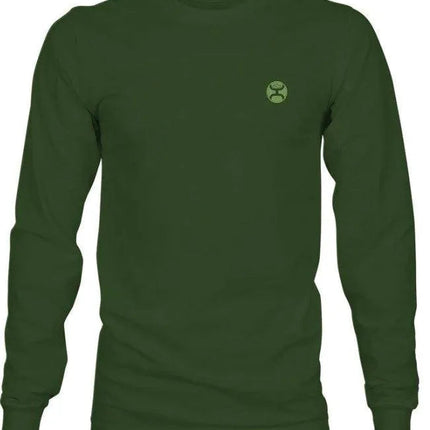 HOOey Zenith (Olive) - Men's Long Sleeve T-Shirt