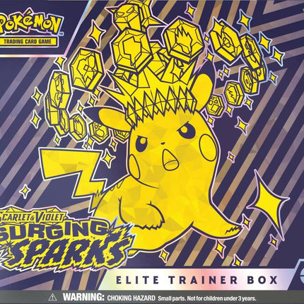 Pokemon Surging Sparks Elite Trainer Box - SV08: Surging Sparks (SV08)