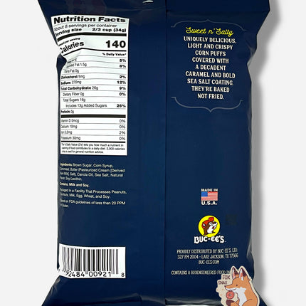 Buc-ee's Sea Salted Caramel Beaver Nuggets