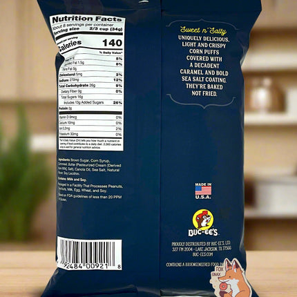 Buc-ee's Sea Salted Caramel Beaver Nuggets