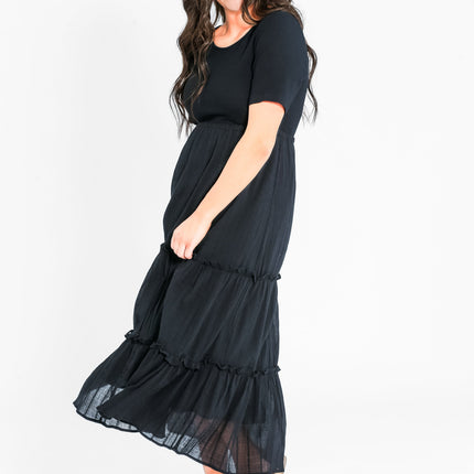 Serena Eyelet Maxi Dress - FINAL SALE