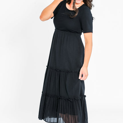 Serena Eyelet Maxi Dress - FINAL SALE