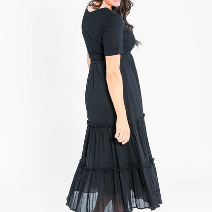 Serena Eyelet Maxi Dress - FINAL SALE