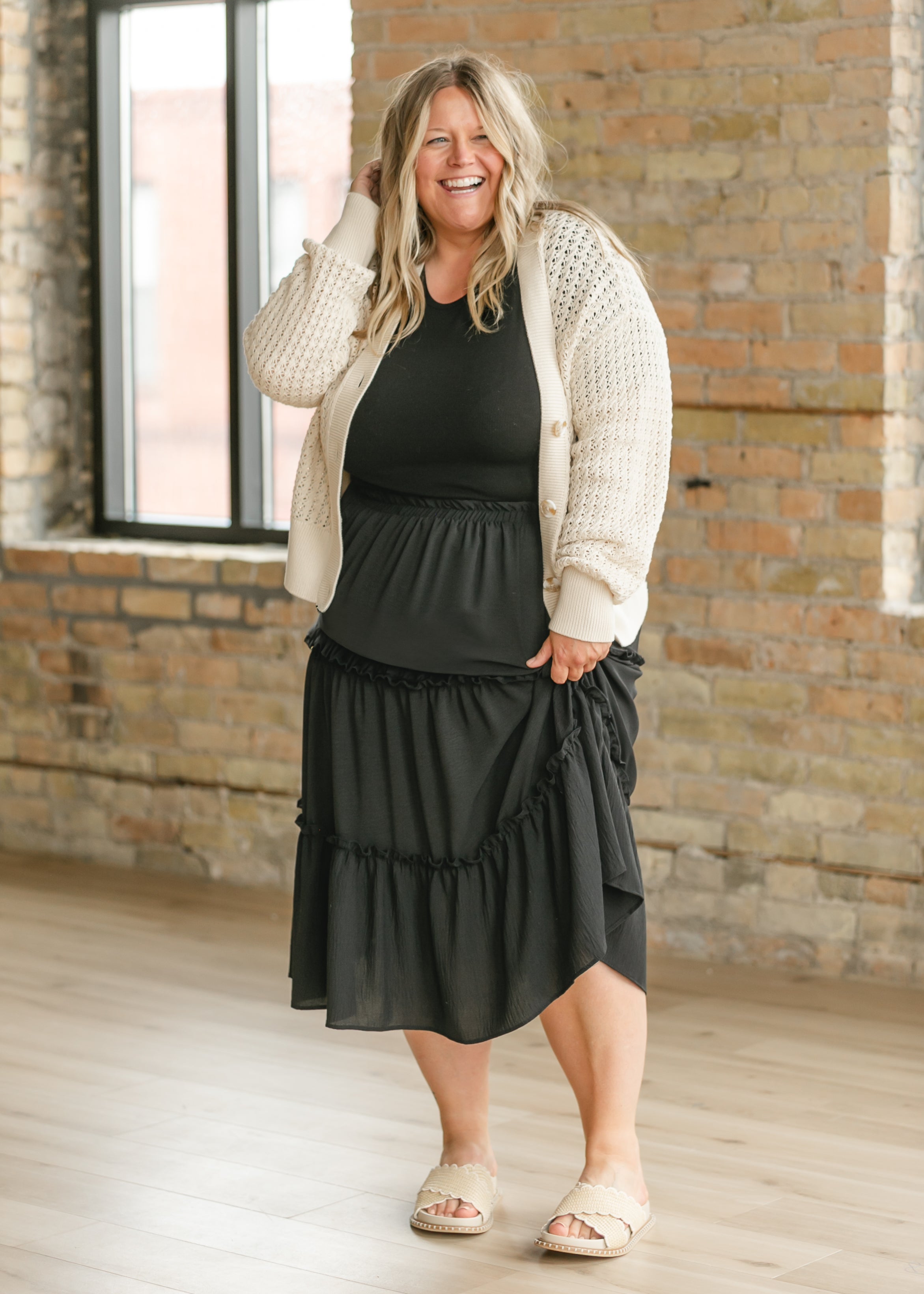 Serena Eyelet Maxi Dress - FINAL SALE