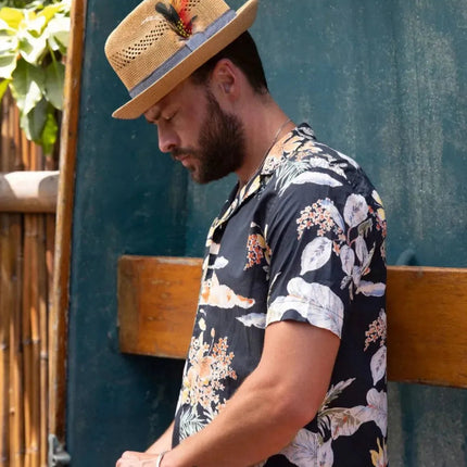 Peter Grimm Shelby - Straw Fedora Hat