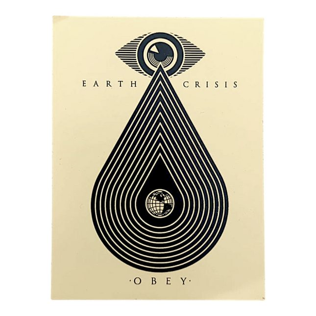 Shepard Fairey Earth Crisis Sticker