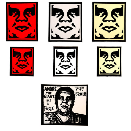 Shepard Fairey Sticker Pack #2