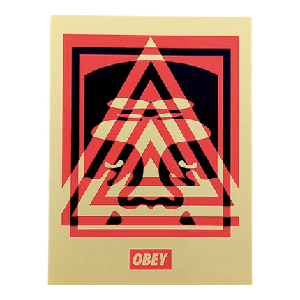 Shepard Fairey Triangle Icon Sticker