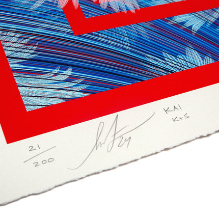 Shepard Fairey x Kai & Sunny "Wild Obey" Print
