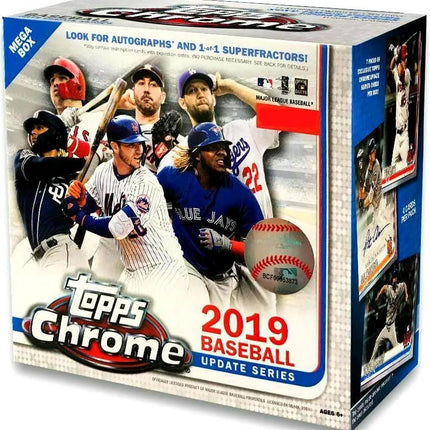 MLB Topps 2019 Chrome Baseball Update Series MEGA Box