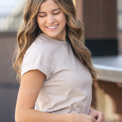 Short Sleeve Essential Basic T-shirt