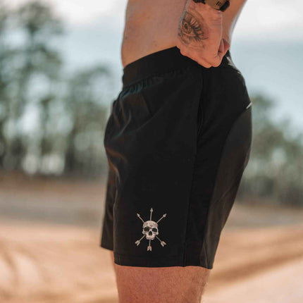 MEN'S | MOTTO SHORT : BLACK