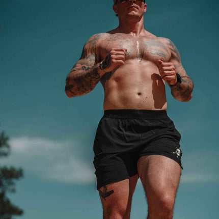 MEN'S | MOTTO SHORT : BLACK