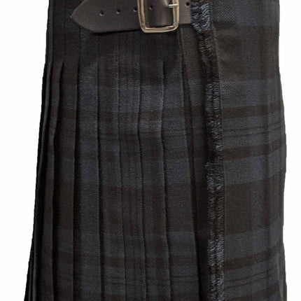 Traditional Kilt - Premium Wool, Black Isle
