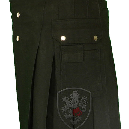 Utility Kilt – GlenTorin, Black