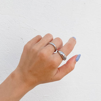 Silver Dome Ring