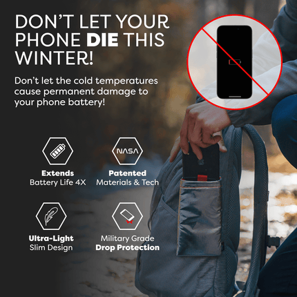 Apollo Series Thermal Phone Case - Extends Battery Life 3X