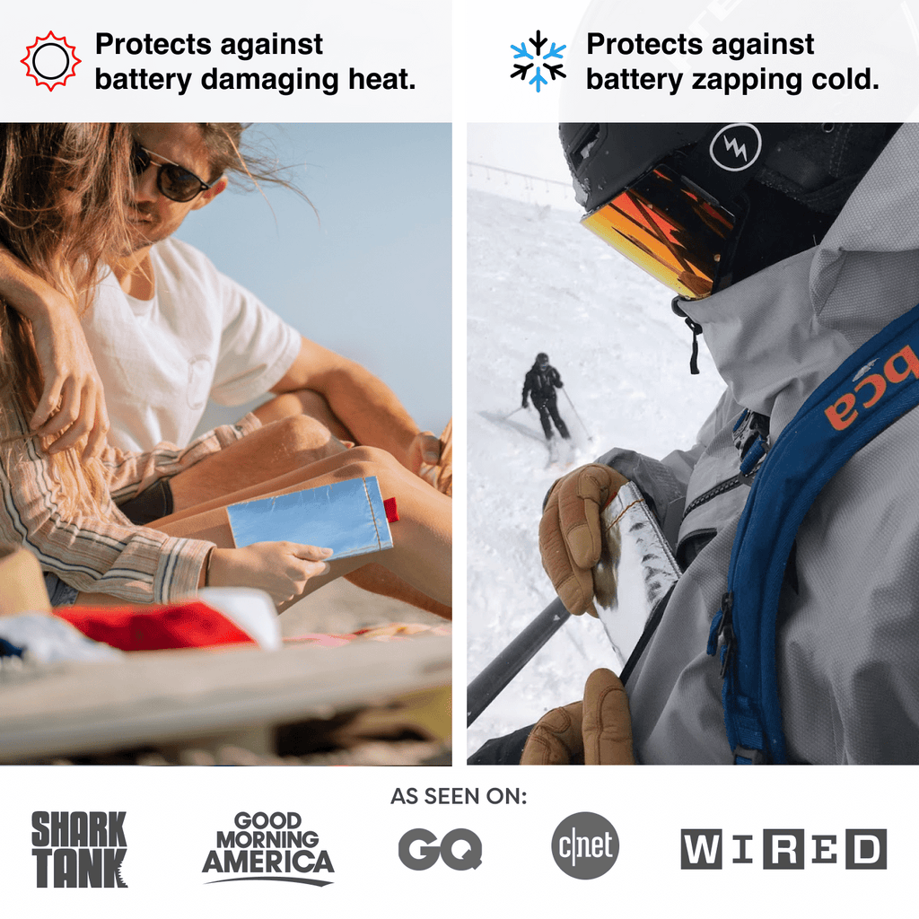 Apollo Series Thermal Phone Case - Extends Battery Life 3X