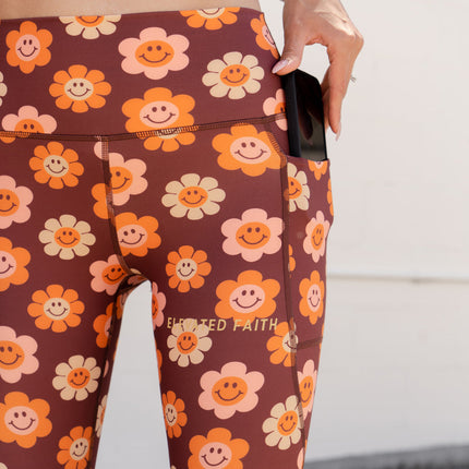 Smiley Flower Legging