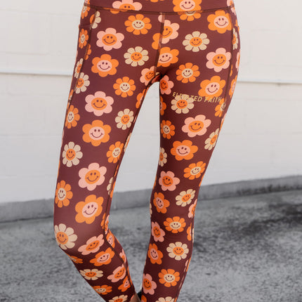 Smiley Flower Legging