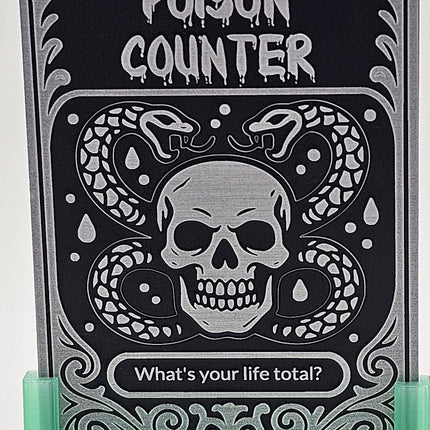 Snake & Skull Metal Token