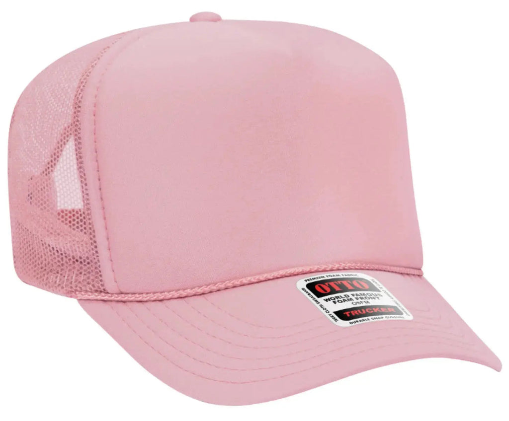 Don't Follow Me I Do Stupid Shit Adult Otto Foam Trucker Hat