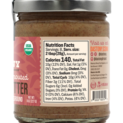 Cinna-Date Sprouted Almond Butter