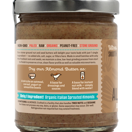 Sprouted Almond Butter