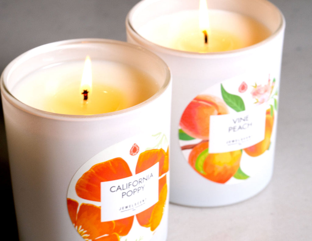 Vine Peach 10oz Signature Jewelry Candle