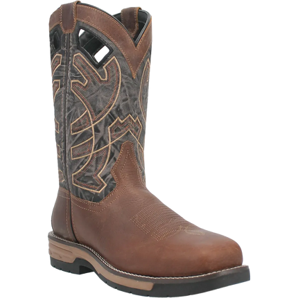 Laredo Nazca (Safety Toe) - Men's Leather Cowboy Work Boot